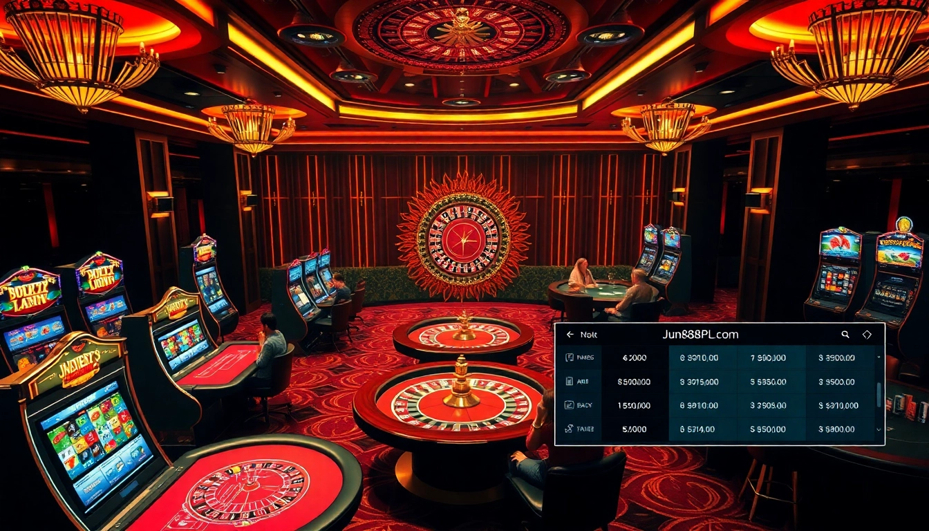 Experience thrilling gambling at https://jun88pl.com/ with vibrant casino tables and exciting games.