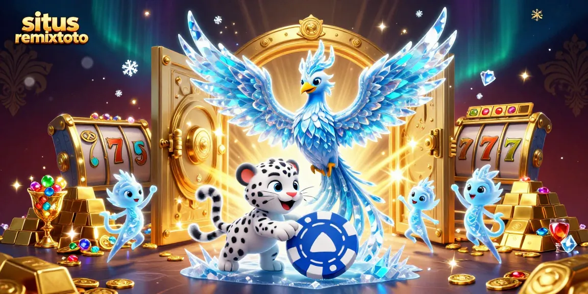 Engage in gaming excitement with situs remixtoto, showcasing a vibrant casino scene.