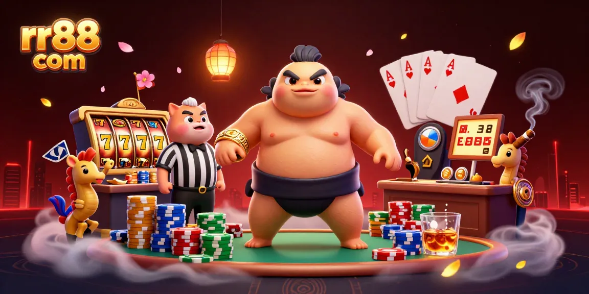 Experience the thrill of rr88 com with vibrant 3D casino characters and exciting game elements.