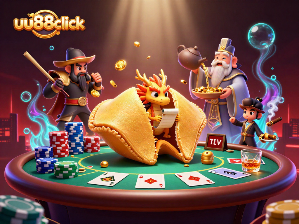 Engage in thrilling gameplay with uu88click showcasing a vibrant casino scene full of action.