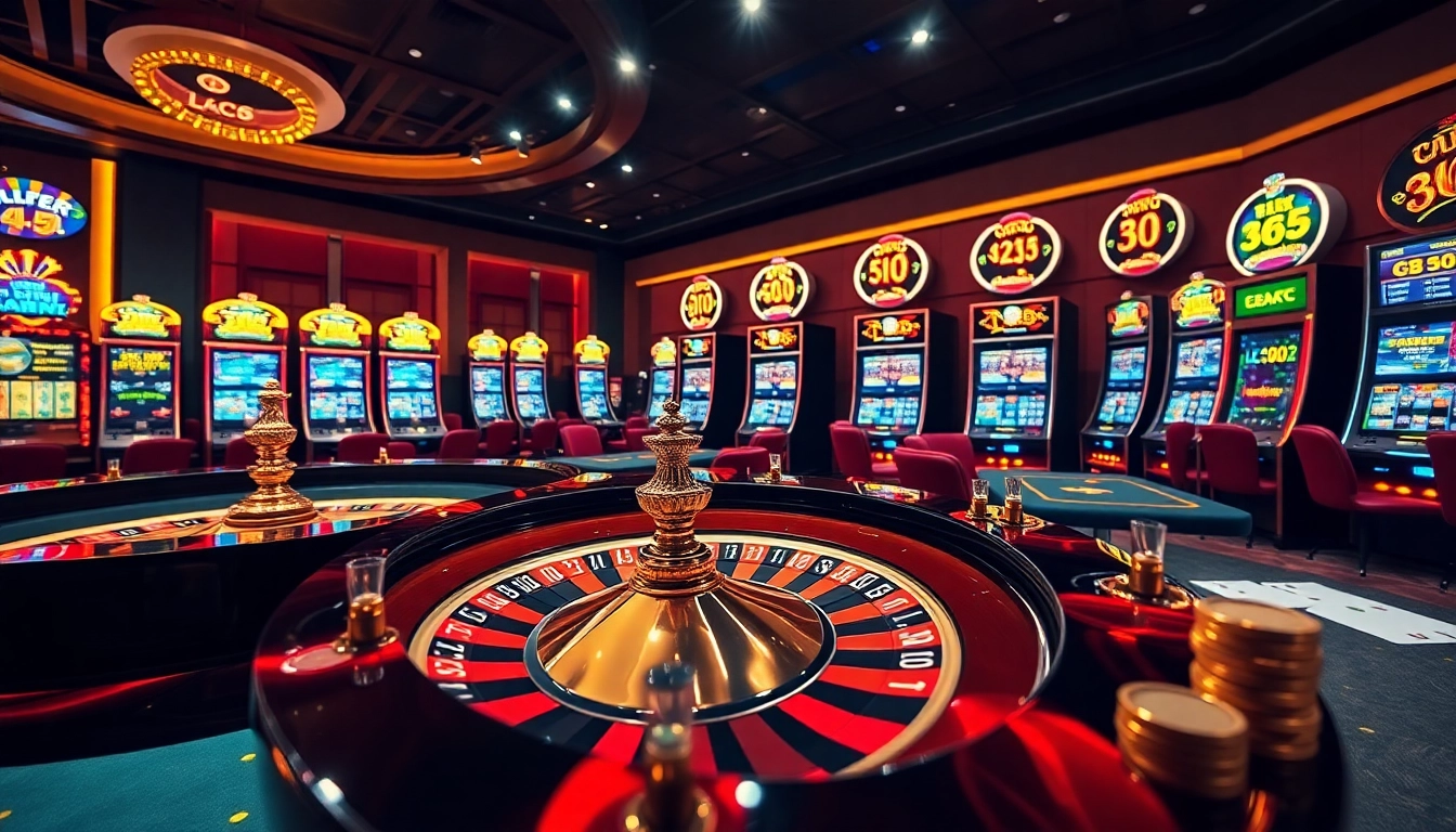 Experience high-stakes gaming at LC88 with exciting roulette and lively poker tables.