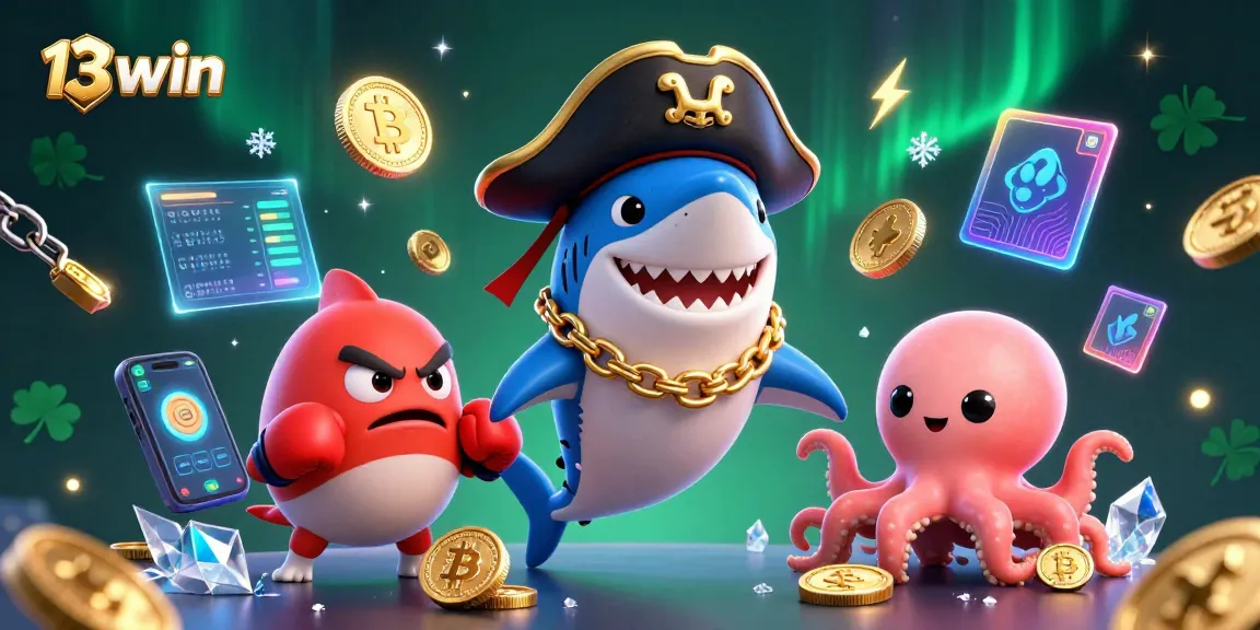 Experience thrilling gameplay at 13win with vibrant characters and exciting casino elements.