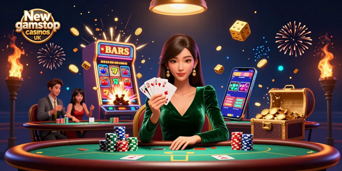 Experience thrilling gameplay at New non gamstop casinos UK with vibrant visuals and engaging scenes.