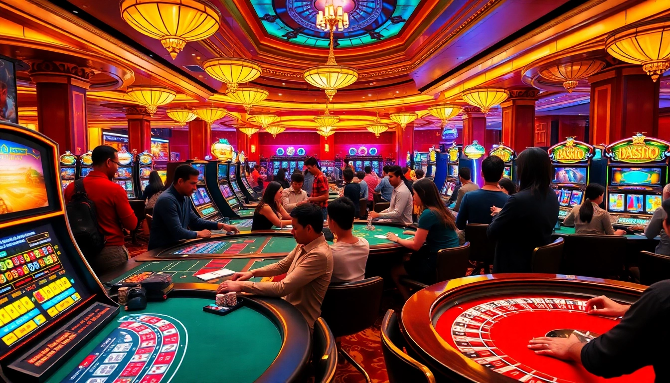 Players enjoying an exciting game experience at SODO Casino, highlighting luxury and excitement.