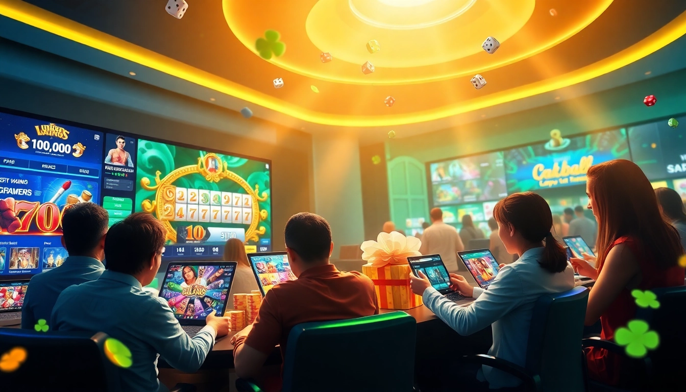 Experience the excitement of luck8win.live with vibrant casino games.