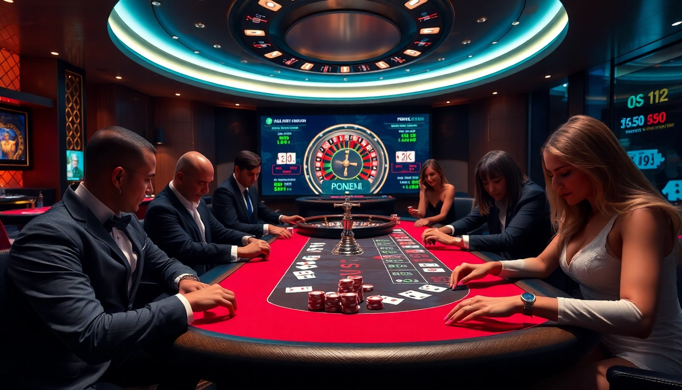 Engage in thrilling poker action at dom88.us.com with stylish players and a luxurious atmosphere.