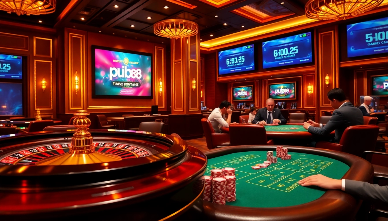 Experience exciting online gambling at https://pub88.in.net/ with vibrant poker and roulette action.