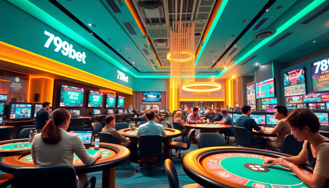 Experience the excitement of online gaming with 789bet's modern casino environment.