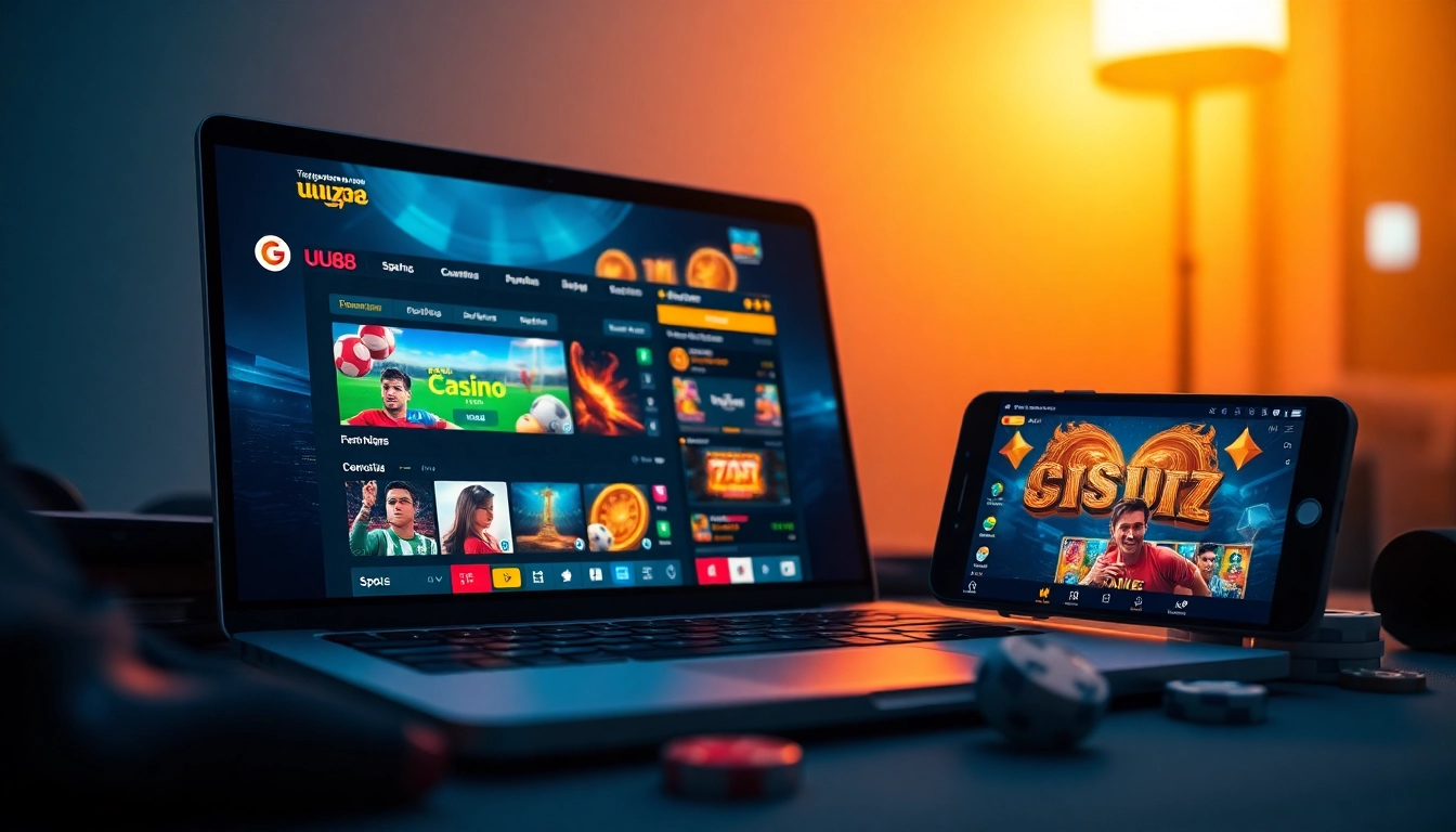 Experience the excitement of UU88 online betting with diverse games and a modern platform.